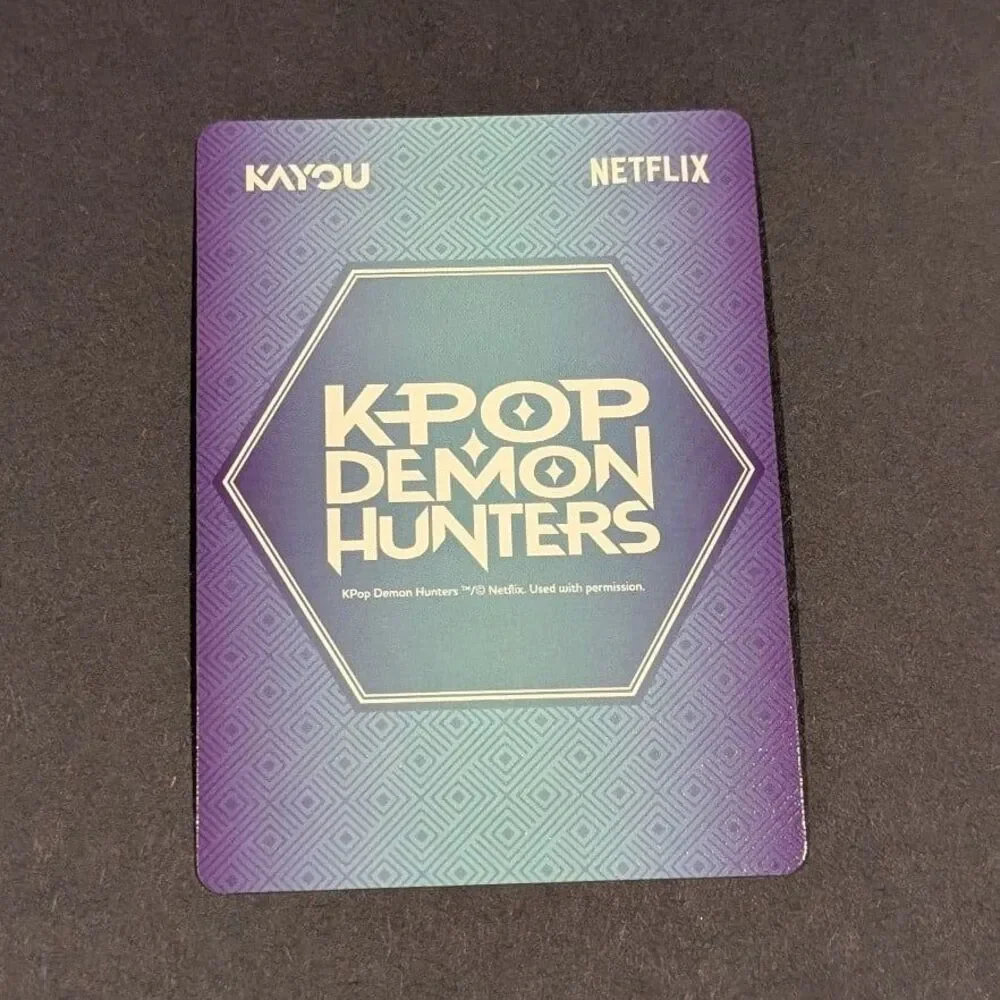 Kayou K-Pop Demon Hunters Jinu Saja Boys Soda Pop SSR Card KPDH01-SSR-004